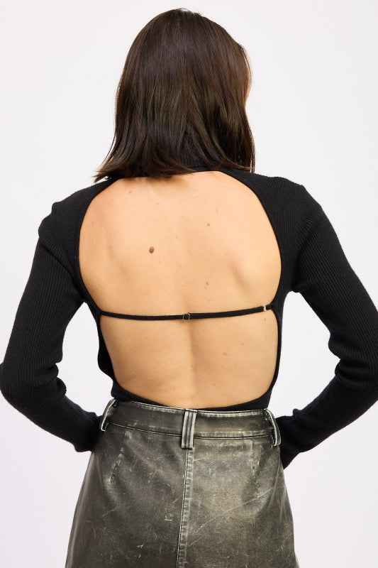 LONG SLEEVE TURTLE NECK BODYSUIT WITH OPEN BACK 24174597_fd1ab7c9-9364-46b9-9419-137c591edd94