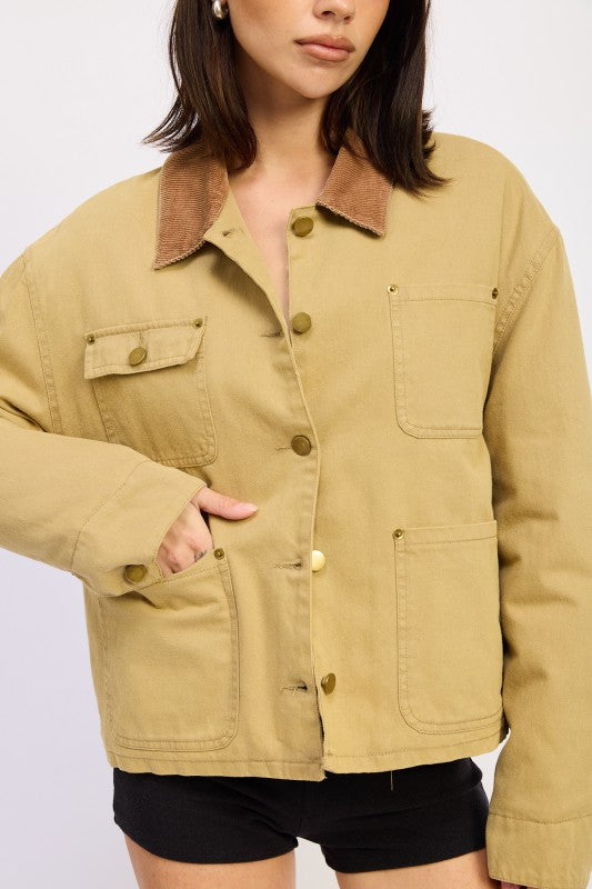 Combo chore jacket with pockets 24174659_53bfc611-675f-4465-951c-2519e40be012