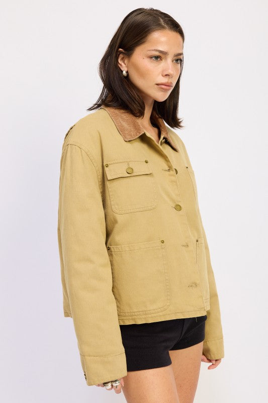 Combo chore jacket with pockets 24174659_75db88a6-6030-48af-a8e7-869019c1842a