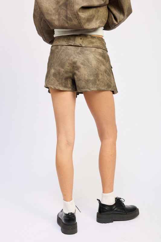 LOW RISE CARGO SUEDE MINI SKIRT 24174662_e61e71ae-5a74-4536-ad03-9c93ab307920