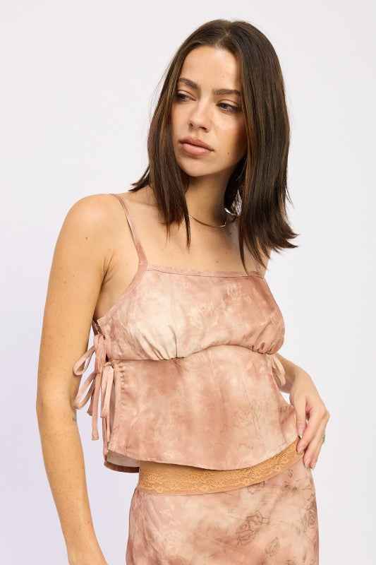 PRINTED TANK TOP WITH SIDE TIES 24174710_9fa0883d-1219-456f-aa2b-6c69f46424ce
