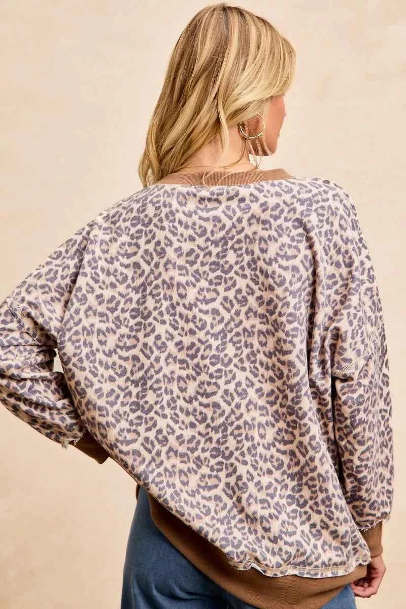 BiBi Leopard Printed French Terry Sweatshirt 241ca7c653d84e94a6a690c27f4657a4-Max-Origin