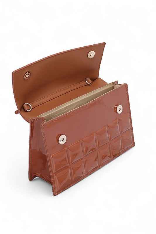 Patent Faux Leather Embossed Top Handle Swing Bag 24260191_c5853b16-0d24-4f1d-ab71-efd6cd2e14c4