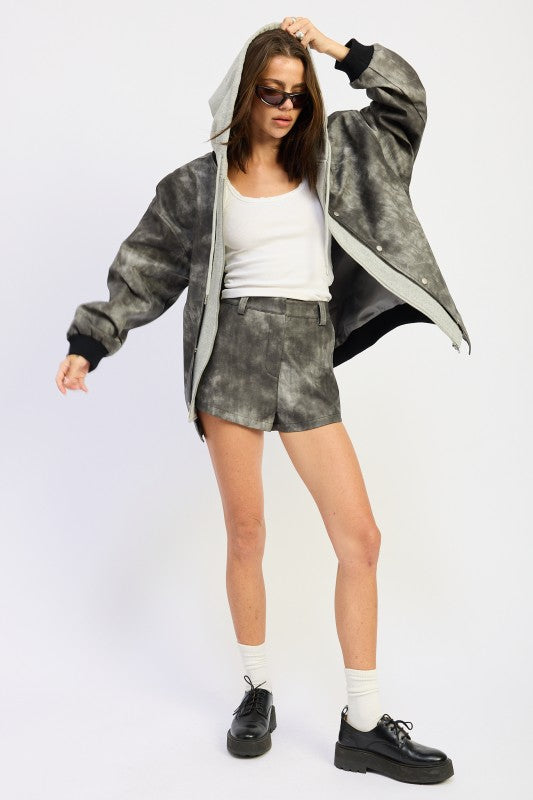 Leather mix media bomber jacket 24268185_c6914d9c-a0ee-420e-a208-874b9fcf2c14
