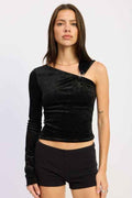 ONE SHOULDER TOP WITH HARDWARE DETAIL BLACK 24268293_a3afdcf8-eff3-4e29-a604-606a30c25cab