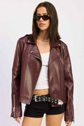 LEATHER BIKER JACKET BURGUNDY 24268452_5c38466d-8e0c-4a82-b4e2-43112634aeb3