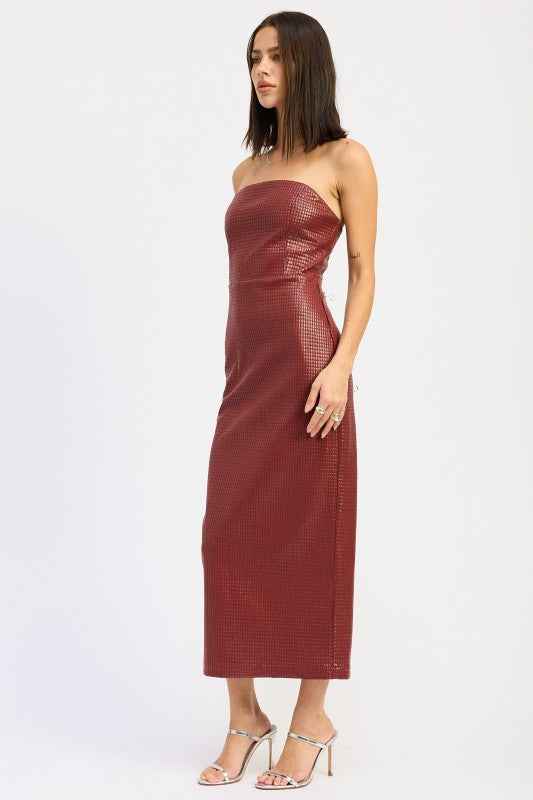 CHINTZ TEXTURED TUBE MIDI DRESS 24268926_1c2c3416-252d-4db4-82a1-45d1bcc3a075