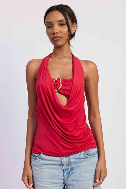 DRAPE COWL NECK BANDEAN TOP RED 24268981_036ffbbd-00a6-4b5e-8d3e-0cec644f8f01