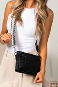 Kassidy Woven Crossbody Black OneSize 24272692_c17c1987-9200-431a-b934-c4a6f8730404