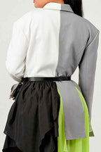Colorblock Blazer with Layered Skirt Detail 24399202_312fa908-bbb6-474a-aa31-27b262aa37d7