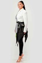 Colorblock Blazer with Layered Skirt Detail 24399202_c6ab51a4-53bc-40e0-9289-a50a2862bc33