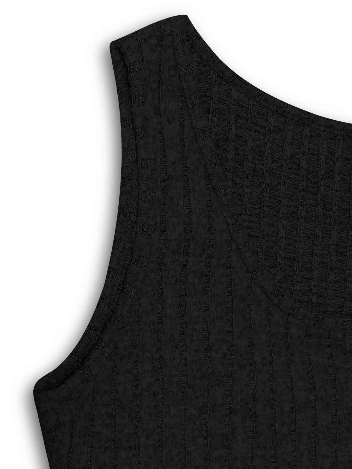 Ribbed Button Front Dress and Cardigan Sweater Set 243b9656f6474517a7b5abdabf896ddd-Max-Origin