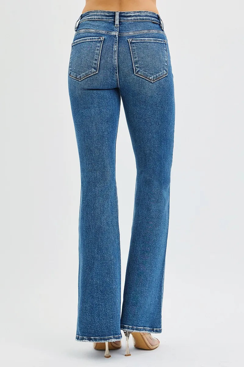 RISEN Full Size Tummy Control High Rise Flare Jeans Plus Size 243ec8b2861e46558f3527251eb493b0-Max-Origin