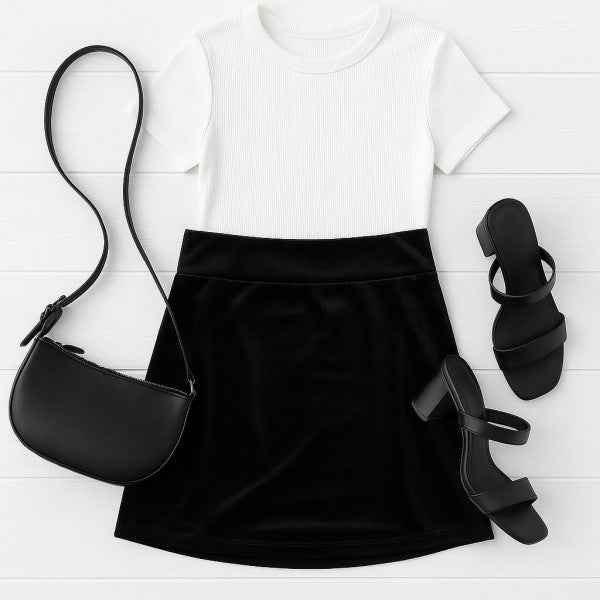 The Scarlett Black Velvet Skirt 24458088_16e645ad-7afa-487a-88c3-68afa97d6228