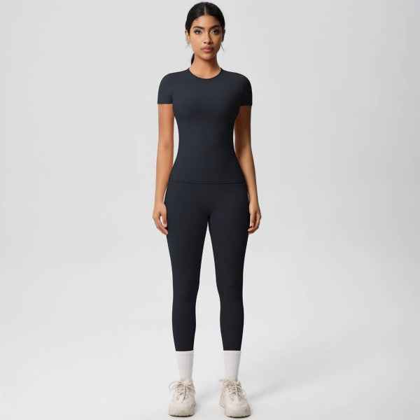 Well-in Vogue CoreSculpt Short Sleeve Set Black 24530298_971b2cec-233c-4c4c-af6c-929518bfcf71