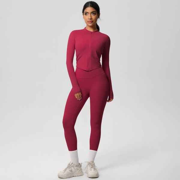 Well-in Vogue Velocity Zip Jacket Set Rose Red 24530302_8b795e3c-0aae-4325-a7bf-bbac6e8f6c9e