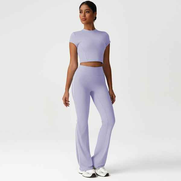 Well-in Vogue Flared Seamless Set Purple M 24530309_ec7a3ee5-5ff8-40e2-9788-dd99fcc4a519