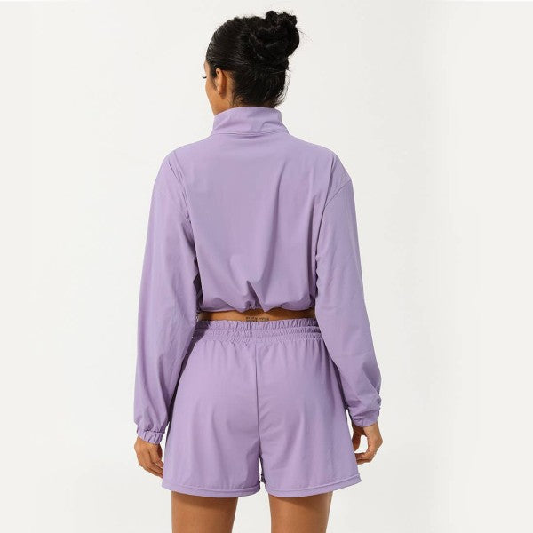Well-in Vogue Momentum Half-Zip Shorts Set 24530330_9d502690-c671-45cb-86d4-a0c831de0611