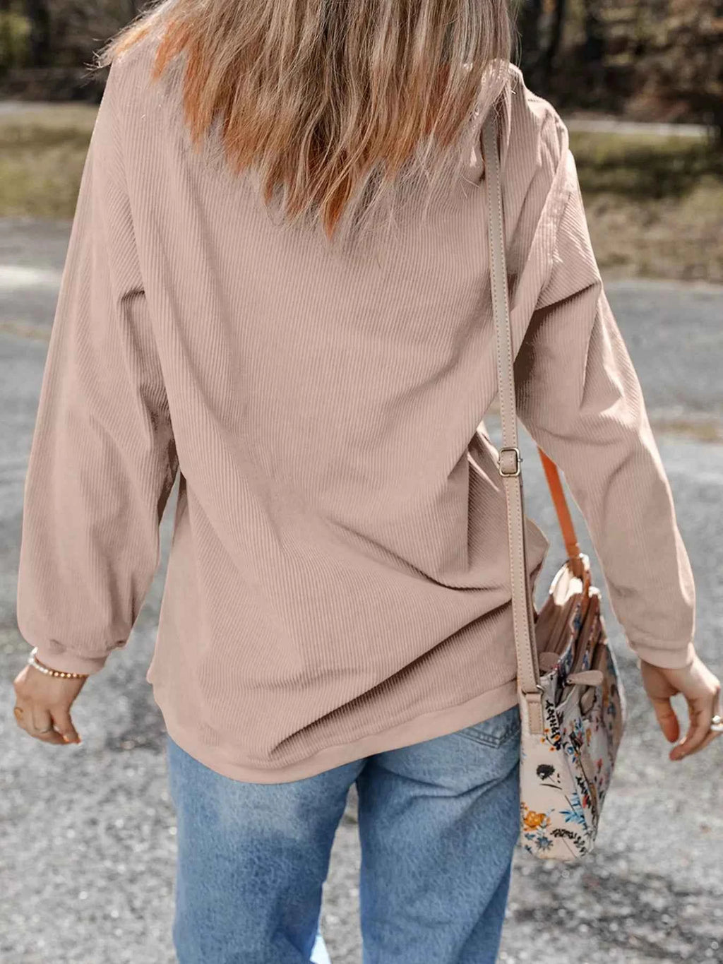 Halloween Pumpkin Drop Shoulder Sweatshirt 2456b3c016944e7e9d38626a74d84c26-Max-Origin