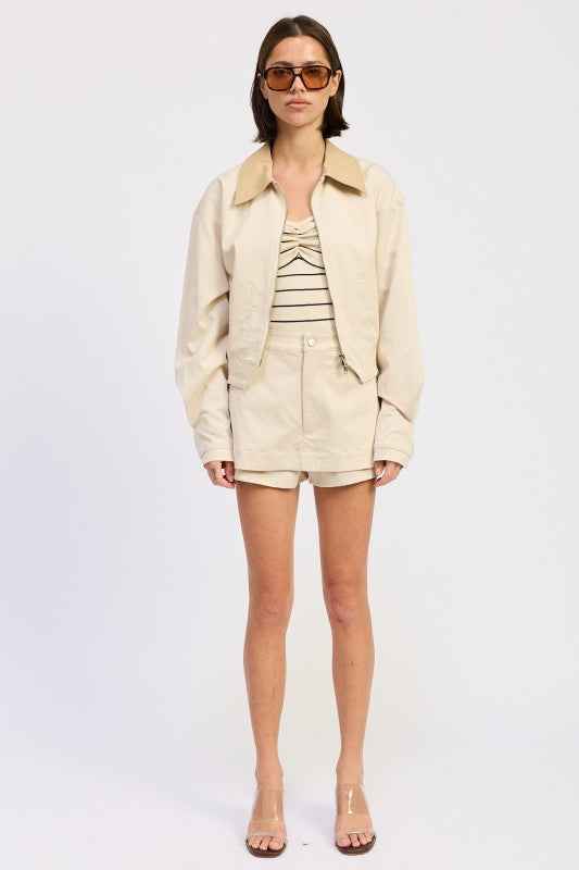 OVERSIZED LONG SLEEVE COLLARED JACKET 24570899_19fc05d3-2d85-41bf-a6e4-65474d6d714d