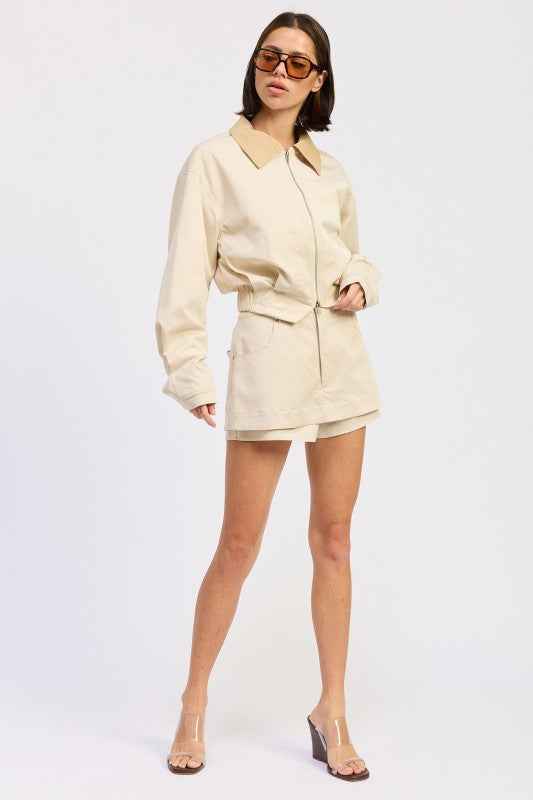 OVERSIZED LONG SLEEVE COLLARED JACKET 24570899_34e5cb04-9f63-421e-a411-525a3d34ed13