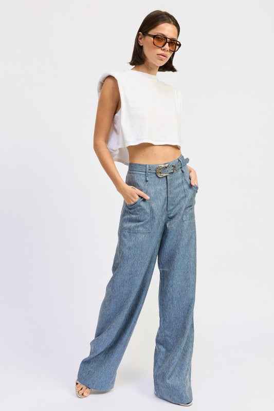BELTED WIDE LEG DENIM TROUSERS 24570906_05ec86bf-d018-40c0-bfbc-485da0bb6391