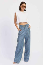 BELTED WIDE LEG DENIM TROUSERS 24570906_2843067a-703a-44f4-a25e-de4fe44ea456