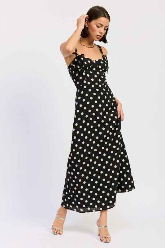 MAXI POLKA DOT STRAP BUSTIER DRESS SINGLE UNIT 24571087_fee81533-dfbb-43ba-82dc-4cfaaeded56b