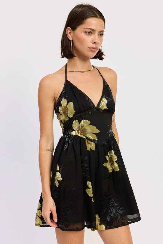 MINI FLORAL HALTER DRESS 24571093_af6a1050-393e-4604-b957-2c54a425e12d