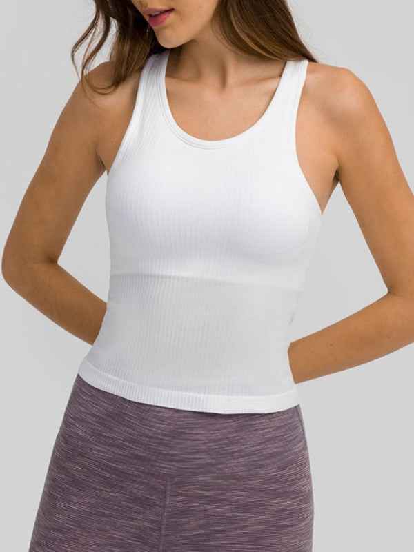 JupiterGear Round Neck Racerback Tank White 24573671_43805ac8-d403-41c1-a301-833fd0fb898c