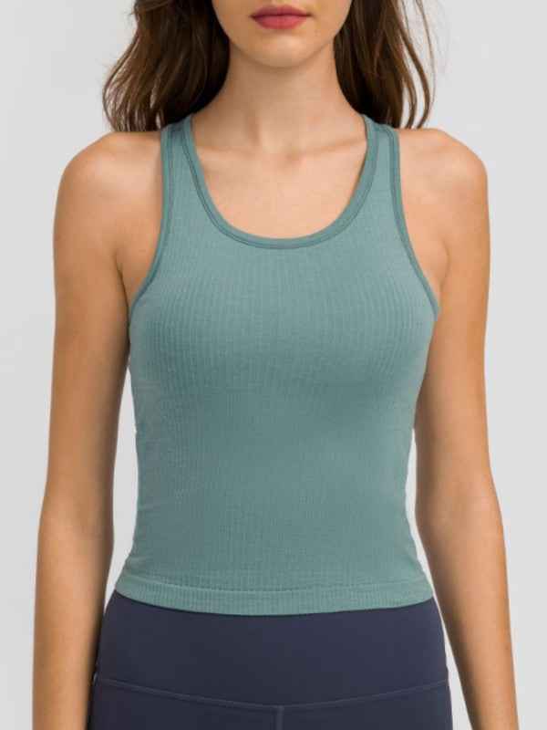 JupiterGear Round Neck Racerback Tank Turquoise 24573671_bf716606-cae3-47b3-829c-b58aacd0a890