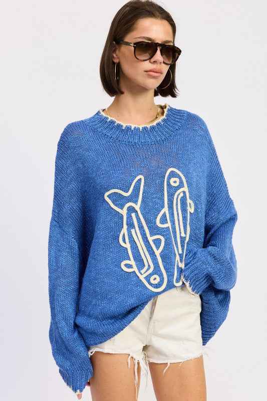 OVERSIZED LONG SLEEVE KNITTED SWEATER 24576730_ad9feda1-b763-4c9b-a0ee-33e569c3e1e3