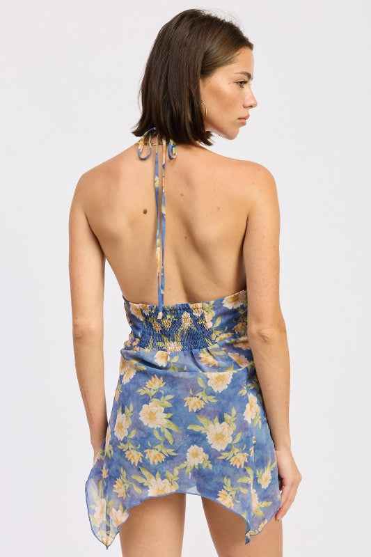 FRONT TIE HALTER FLORAL BUTTERFLY TOP 24577051_139c6b54-50ac-4cff-8508-1f9a782b6efd