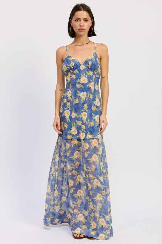MAXI FLORAL CROSS TIE BACK DRESS 24577052_1f7b7e11-0c10-40ad-8b0f-b77827e5c85f