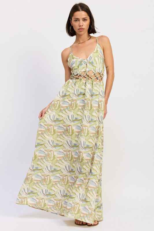 MAXI OPEN TIE BACK DRESS 24577139_107c8eef-02e0-4fc8-a563-a7cec1a68490