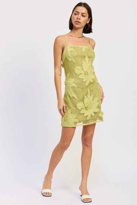 MINI FLORAL APPLIQUE DRESS 24577141_5fe996ee-7663-4064-9e20-7c6179e422e8