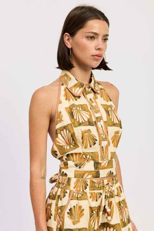 HIGH COLLARED BACKLESS HALTER TOP 24577338_8151f3a0-1a94-45e8-99b2-5e43392653d5