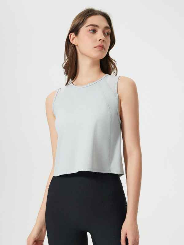JupiterGear Round-Neck Cropped Tank Light Gray 24580927_41c96b18-9c08-4cf3-b6bf-15ca60685496