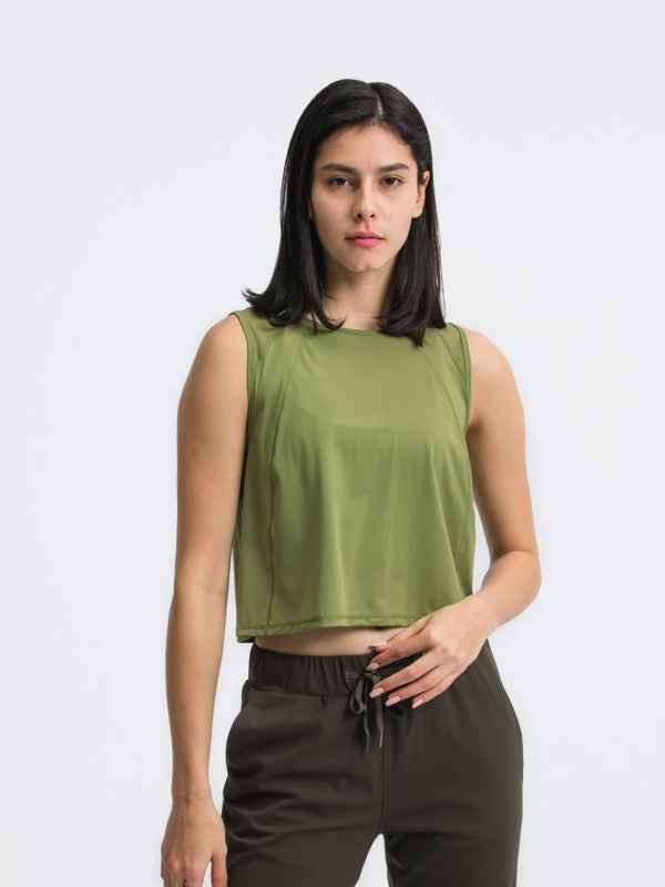 JupiterGear Round-Neck Cropped Tank Moss 24580927_ec1f9c6a-d51d-4747-8a35-f3df23483ac3