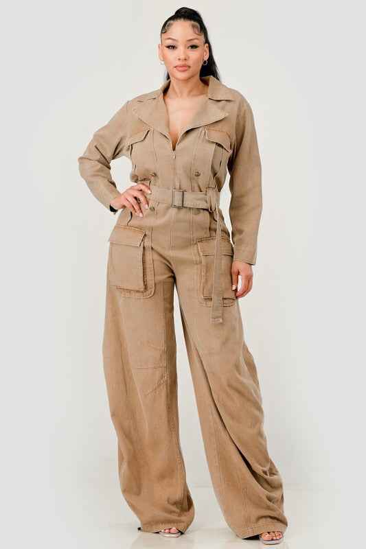 Utility Belted Wide-Leg Jumpsuit TAUPE 24588287_09eb0a97-38aa-4875-a3fd-9440c0fee717