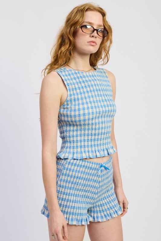 LETTUCE HEM SMOCKED TOP 24610057_157669dc-0a98-4cad-97e9-830d912f83b2