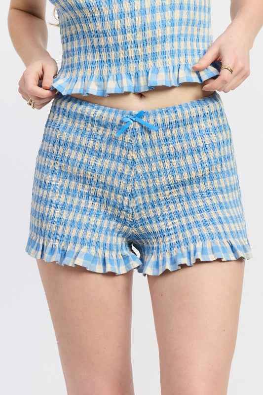 LETTUCE HEM SMOCKED SHORTS 24610058_7f522ad5-5e8d-464d-bfae-3f908b7dc9dc