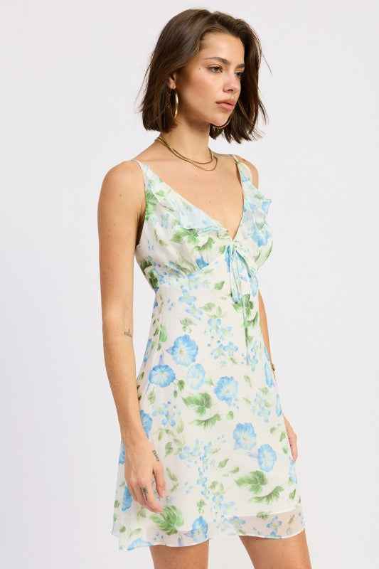 V NECK CHIFFON MINI DRESS WITH RUFFLE DETAIL 24610584_8c44abf6-db74-4c31-8cf8-bdd8fdfa2d01