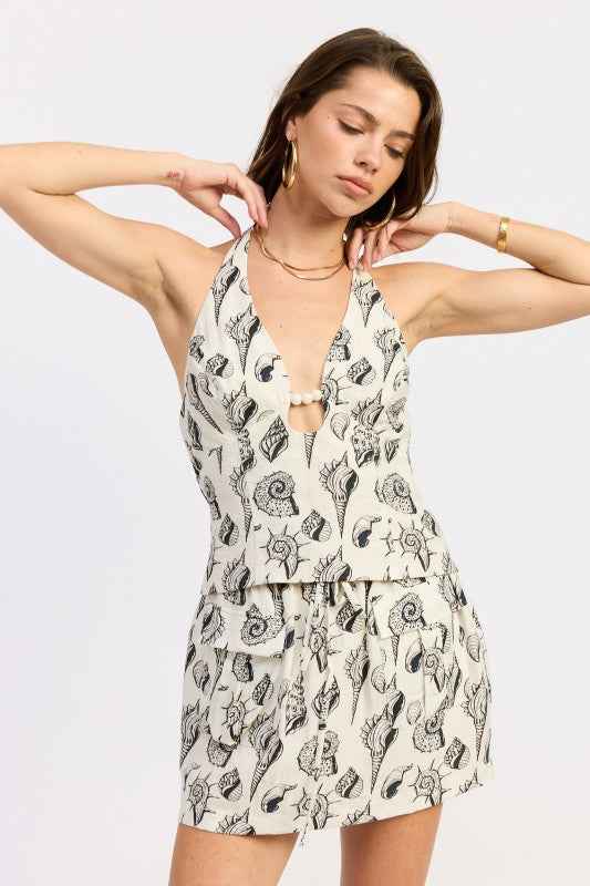 BEADED CUTOUT HALTER TOP IVORY BLACK 24610780_9d149c73-ec7c-4ab5-b1d9-527d9715ea4d