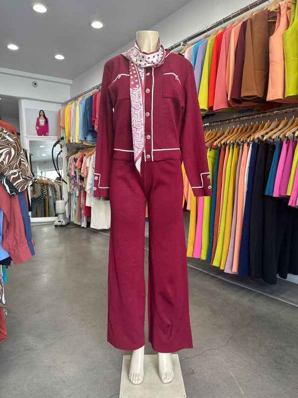 Knit Tailored Ensemble Cardigan & Wide Leg Pants 24650925_31a0350f-3617-49b5-8ec5-01d50023df7c