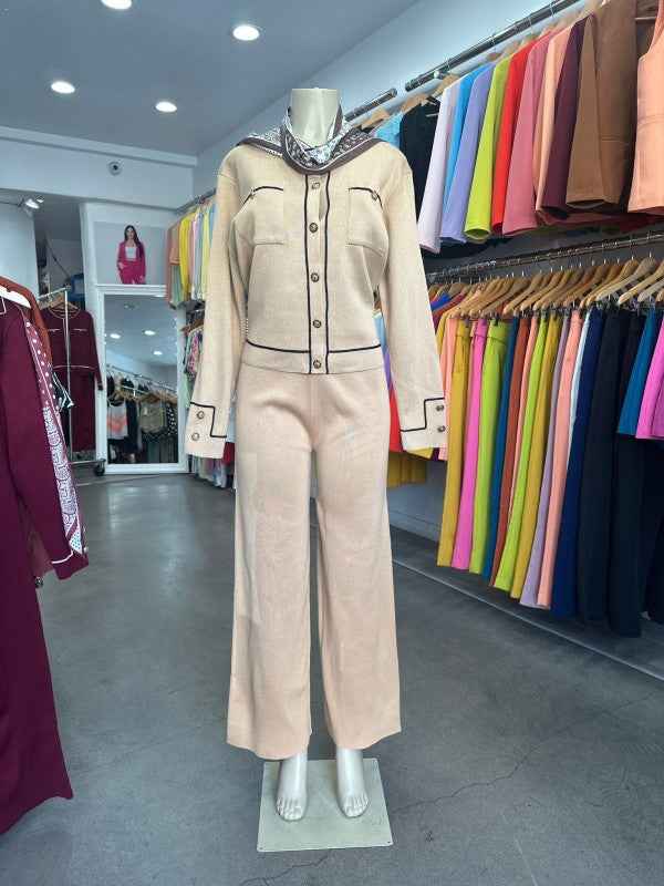 Knit Tailored Ensemble Cardigan & Wide Leg Pants 24650925_34abc31b-d354-49cb-8c43-ccf56a822626