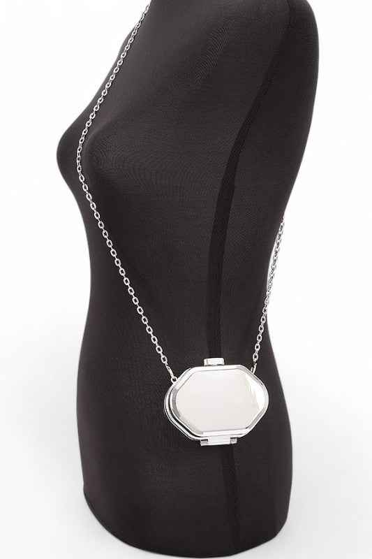 Iconic Mini Wearable Make Up Case Crossbody Bag Silver O S 24692363_27e85d9b-8c44-4c78-b4c7-e04c6b035911