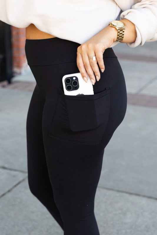 Black Full Length Leggings with Pockets 24714130_b69cea7c-f6ca-42c3-951d-701b9899b10e