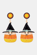 Witch's Hat Shape Synthetic Pearl Dangle Earrings Caramel One Size 247349ef7a9d428399ca721fe41f5968-Max