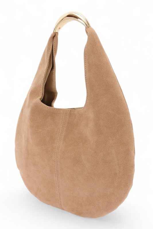 Faux Suede Structured Hobo Bag 24746106_aca51f5f-aa4b-4710-8102-e5cf9cc262a1